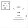 Настенный светильник ODEON LIGHT HIGHTECH SOLARIO 3561/6WL