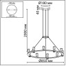 Подвесной светильник ODEON LIGHT DEFANCE 7144/70L